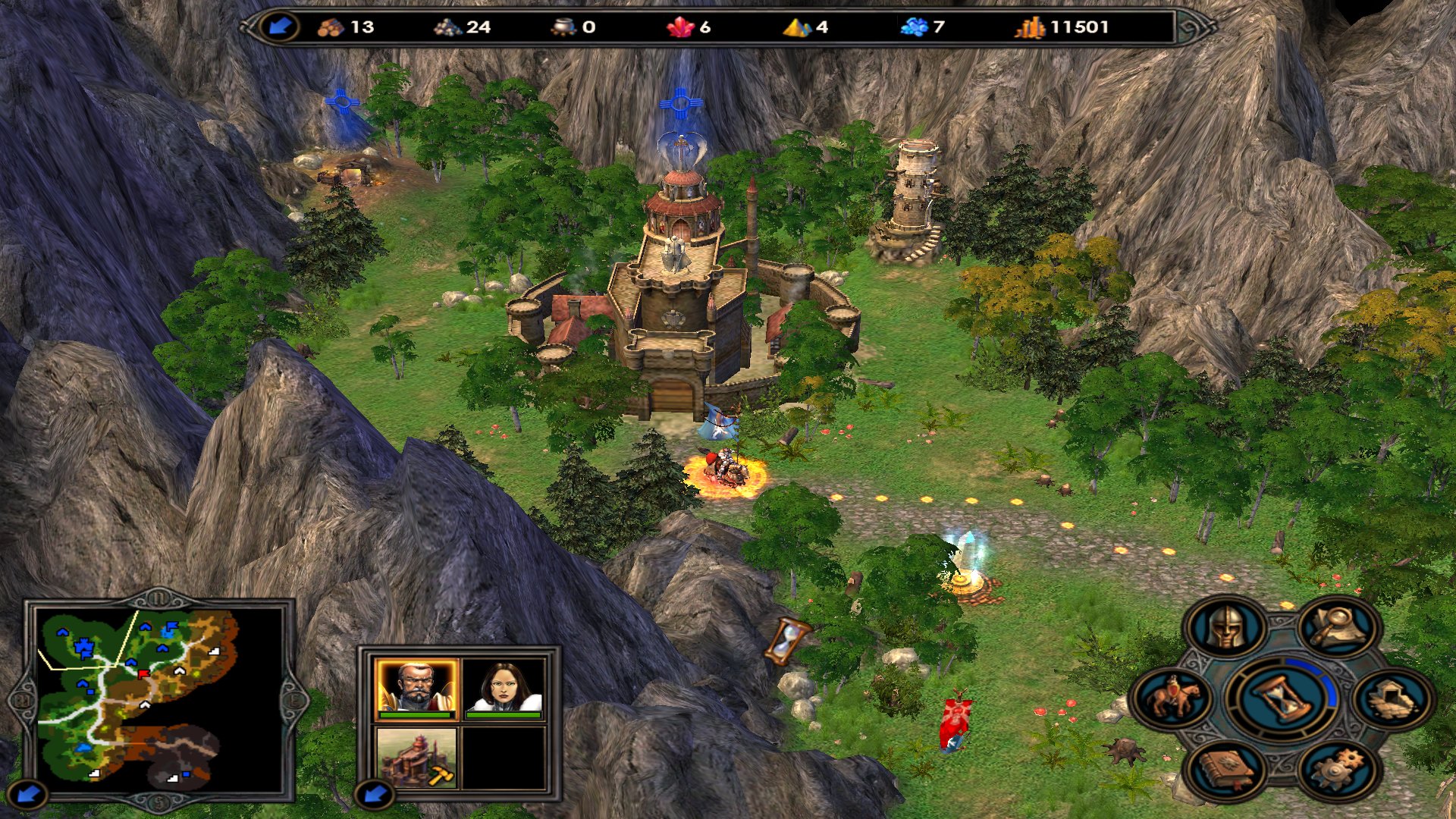 Pantallazo de Heroes of Might and Magic V para PC